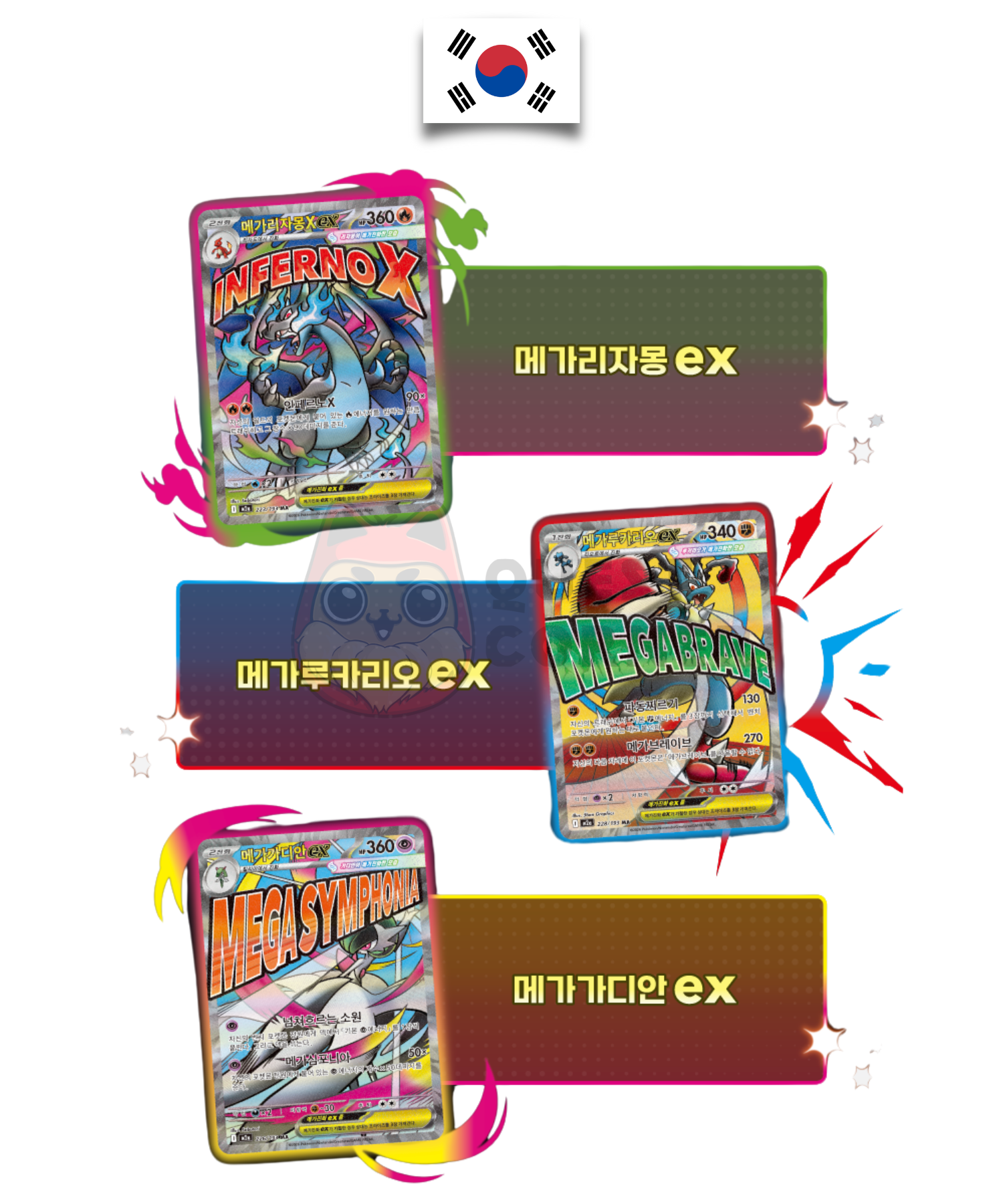 Pokémon Display Box – Mega Dream - M2a – Korean - Quest Corner