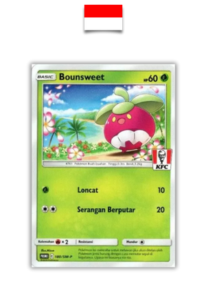 Carte Pokémon – Croquine 180/SM-P – Promo KFC – Indonésien - Quest Corner