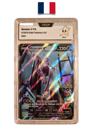 Carte Gradée Pokémon – Mewtwo V Alternative 072/078 – PCA 9.5 – Français - Quest Corner