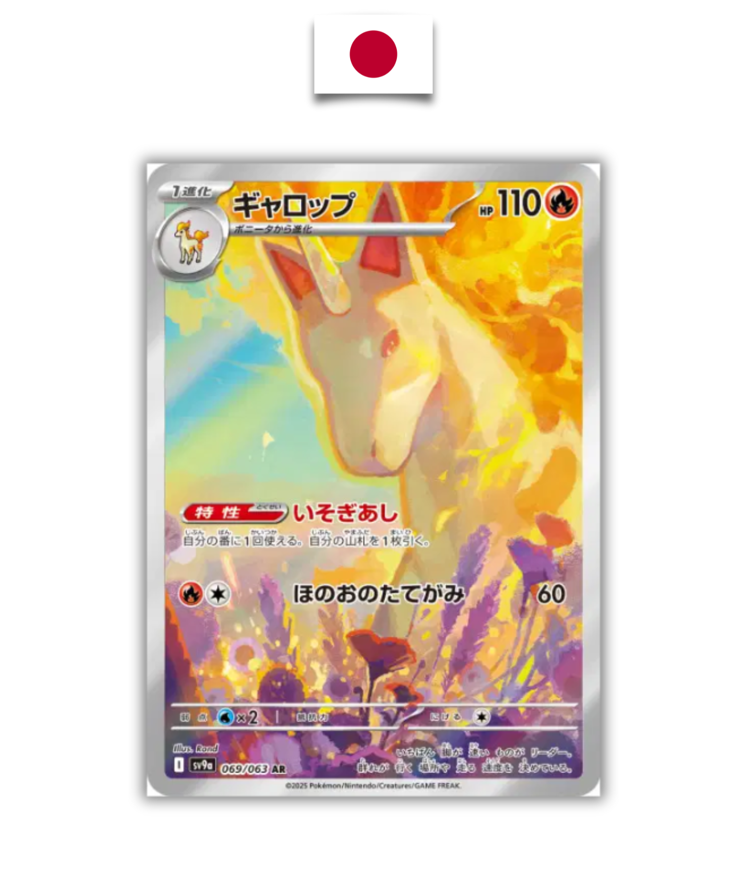 Carte Pokémon – Galopa 069/063