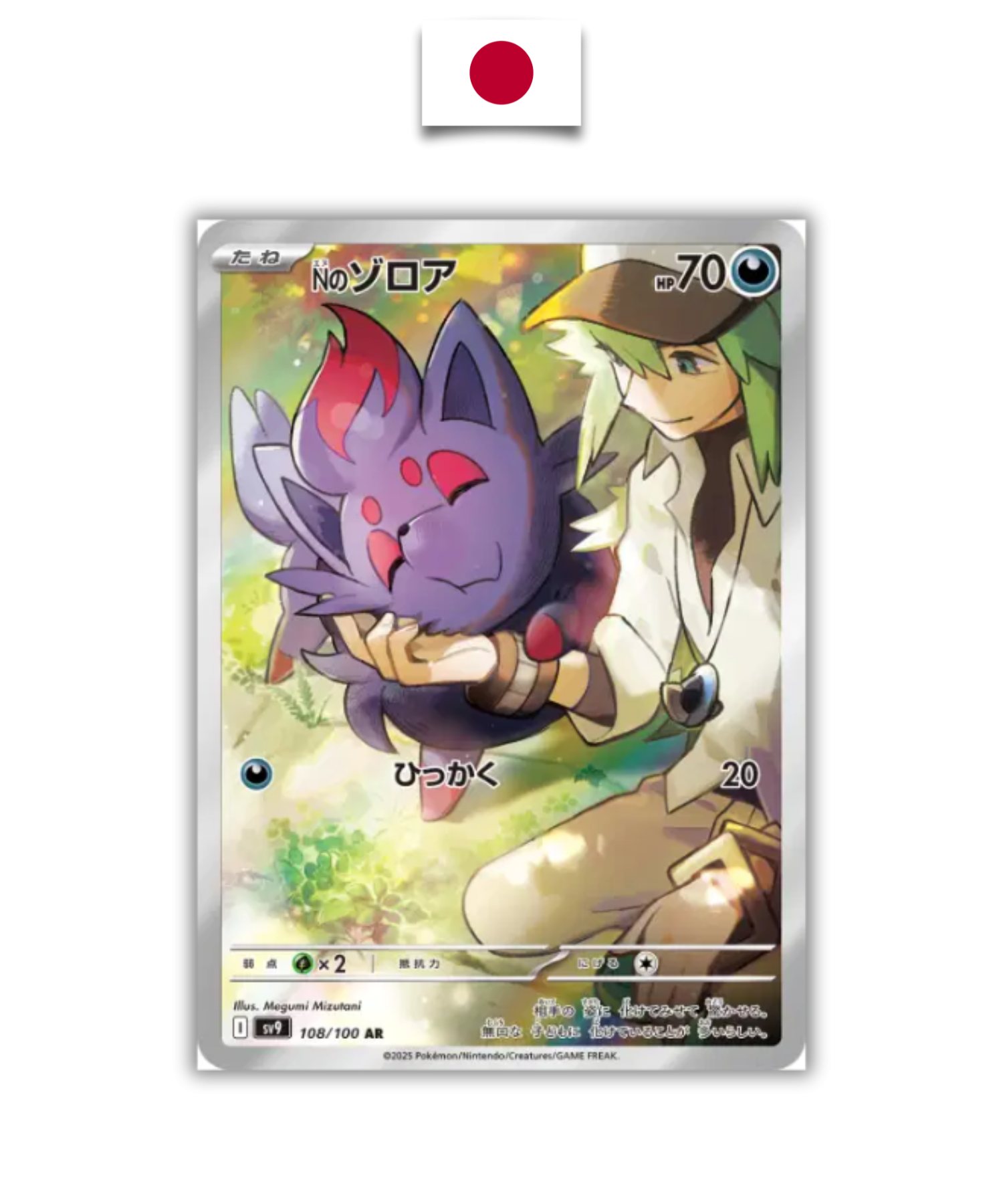 Carte Pokémon – En Zorua 108/100