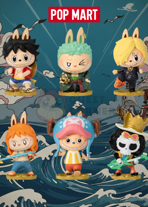 Blind Box One Piece – Labubu x One Piece – Pop Mart - Quest Corner