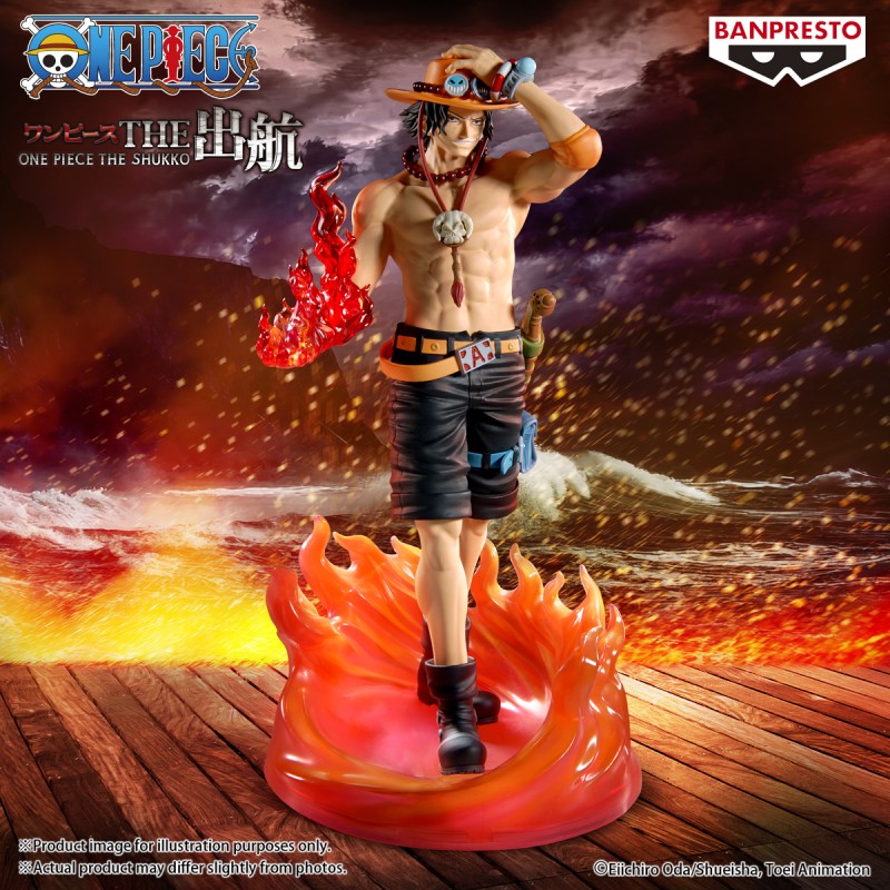 Figurine PORTGAS D.ACE – One Piece – THE SHUKKO LOGIA Special Edition – Banpresto