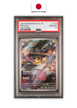 Carte Gradée Pokémon – Pikachu 173/165 – PSA 10 – Japonais - Quest Corner