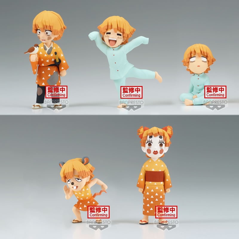 Figurine Zenitsu Agatsuma – Demon Slayer Kimetsu no Yaiba – World Collectable Figure – Banpresto - Quest Corner