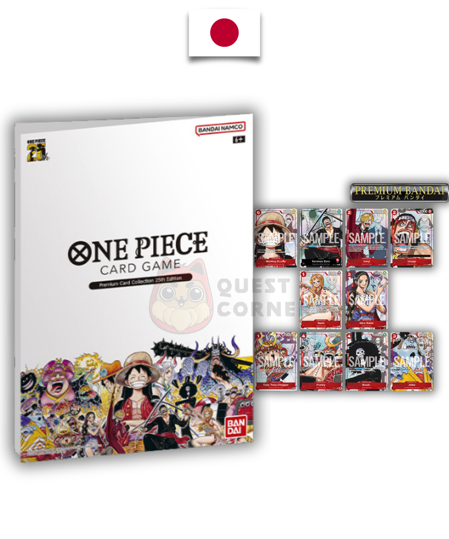Livret One Piece – Premium Card Collection 25th Anniversary Edition – Japonais - Quest Corner