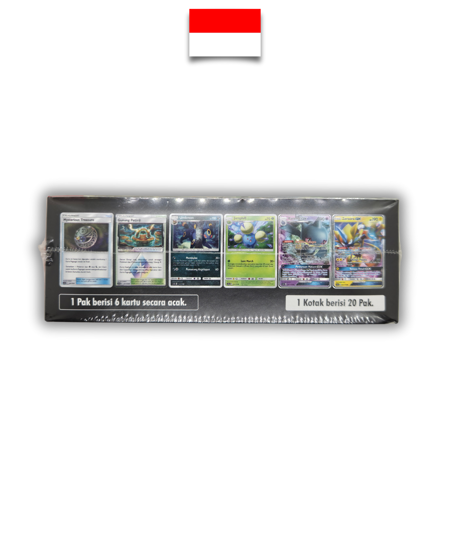 Display Pokémon – Soleil & Lune Tag Team Collection AC3a – Indonésien