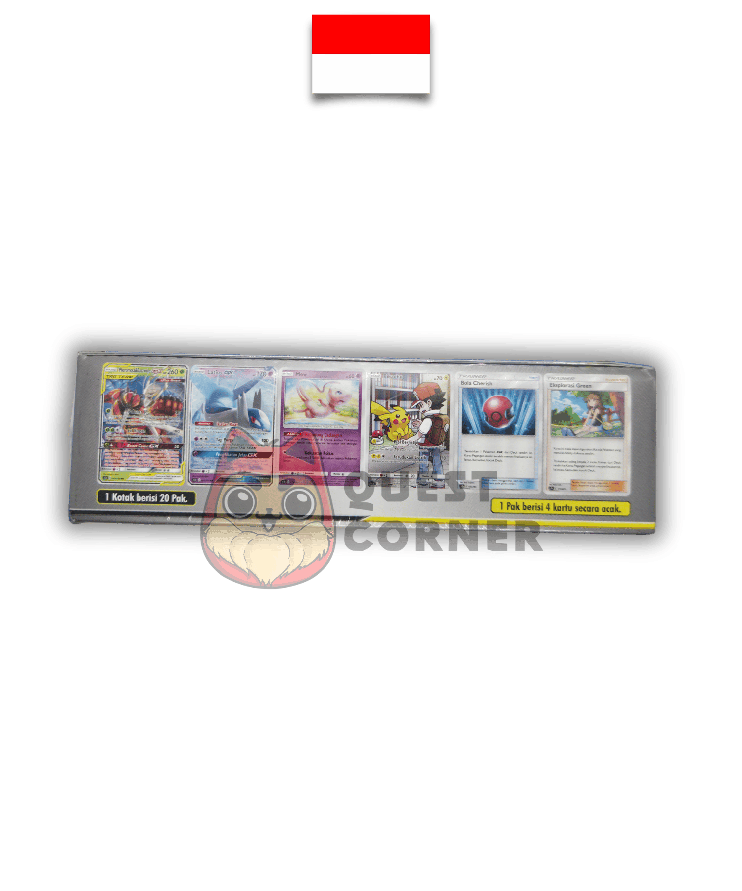Display Pokémon – Soleil & Lune Tag Team Collection AC3b – Indonésien