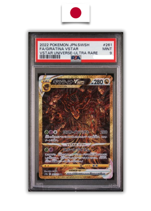 Carte Gradée Pokémon – Giratina VSTAR 261/172 – PSA 9 – Japonais - Quest Corner