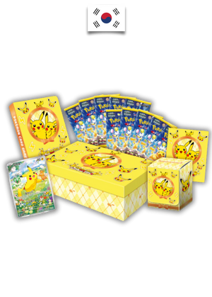 Coffret Pokémon – Pikachu Present Box Exclusif – SV8 – Coréen - Quest Corner