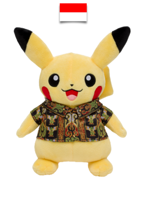Peluche Pokémon – Pikachu Batik Xatu #2 – Édition exclusive - Quest Corner