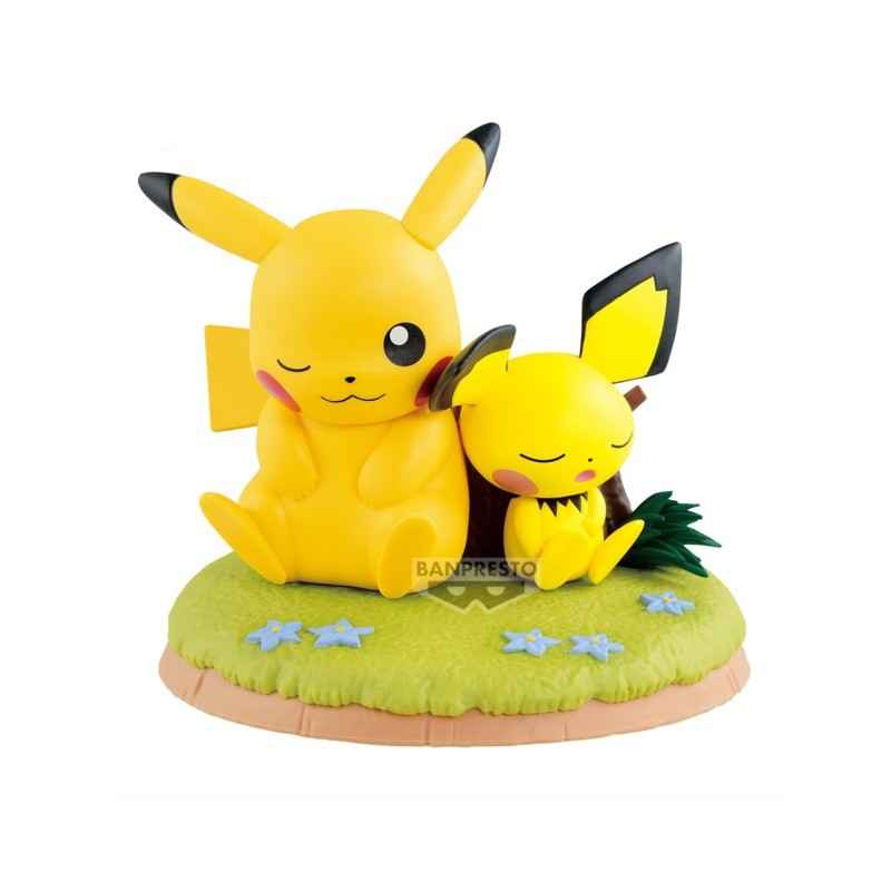 Figurine Pikachu & Pichu – Pokemon – Relaxing Time – Banpresto - Quest Corner