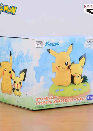 Figurine Pikachu & Pichu – Pokemon – Relaxing Time – Banpresto - Quest Corner