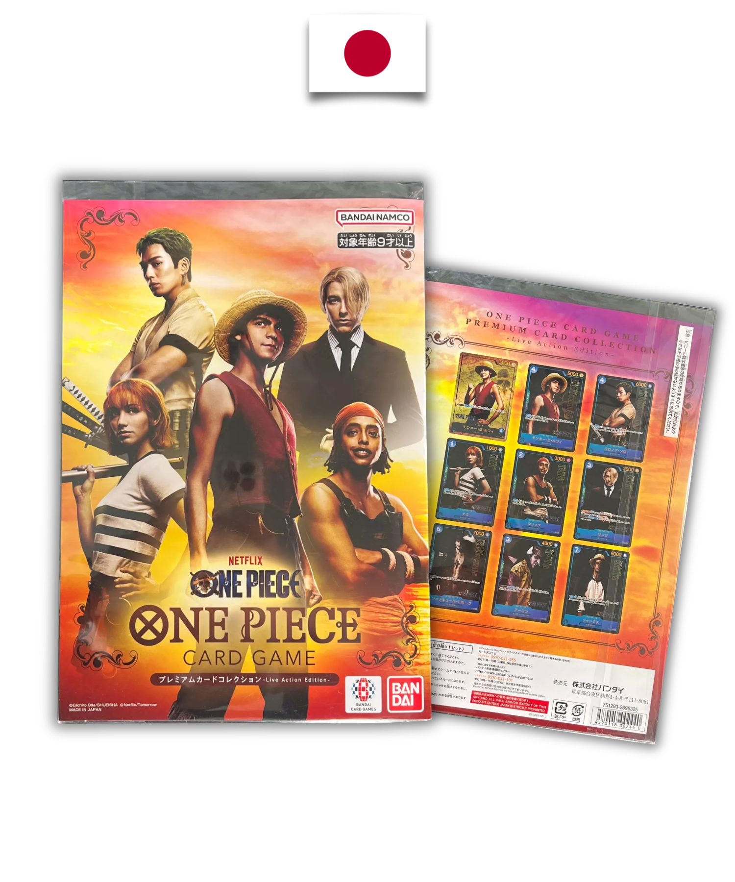 Livret One Piece – Premium Card Collection Live Action Edition – Japonais