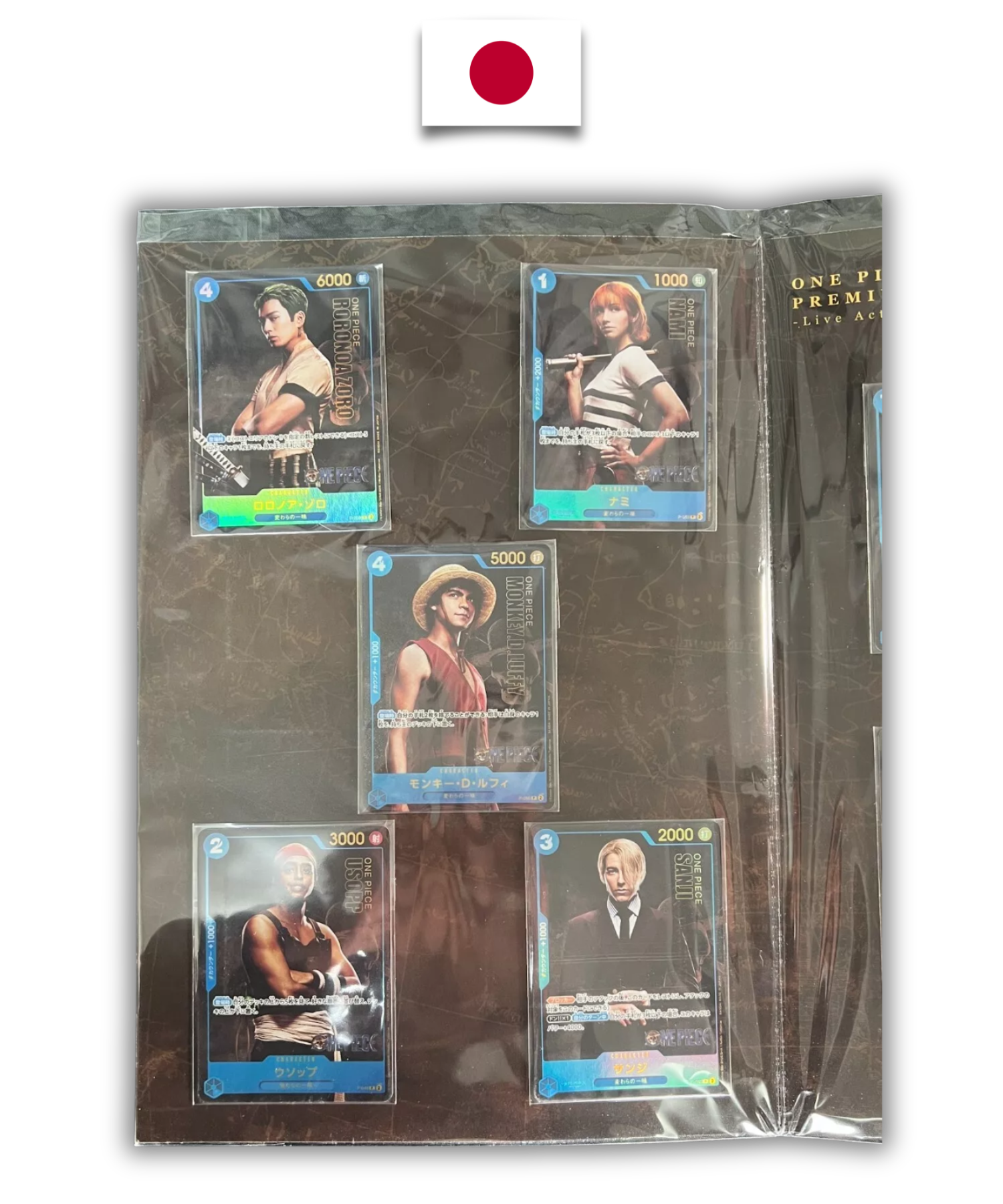 Livret One Piece – Premium Card Collection Live Action Edition – Japonais