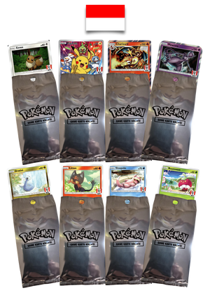Booster Pokémon – Set Complet KFC 2020 – Indonésien (8 cartes exclusives) - Quest Corner - Quest Corner