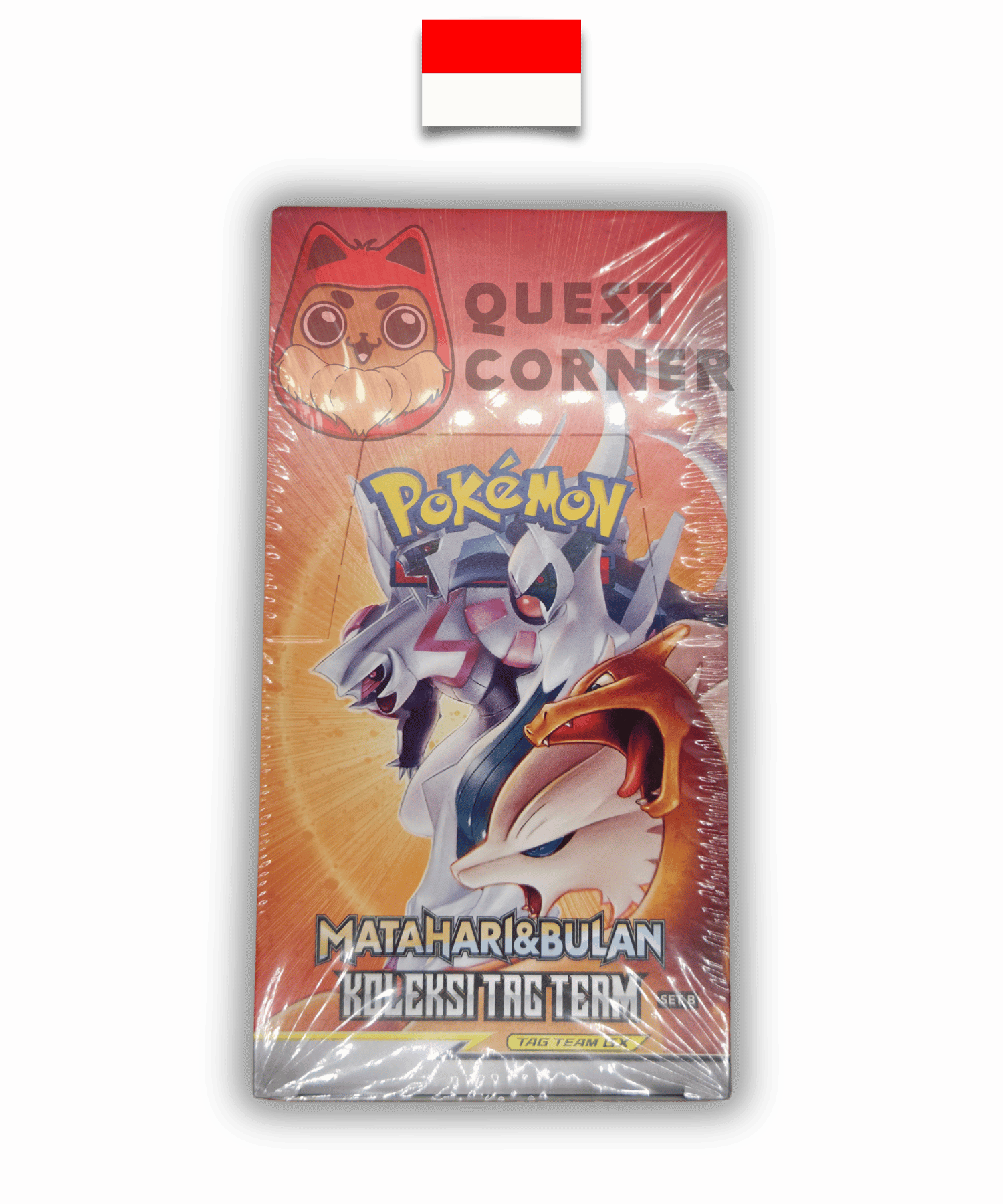 Display Pokémon – Soleil & Lune Tag Team Collection - AC3b – Indonésien - Quest Corner