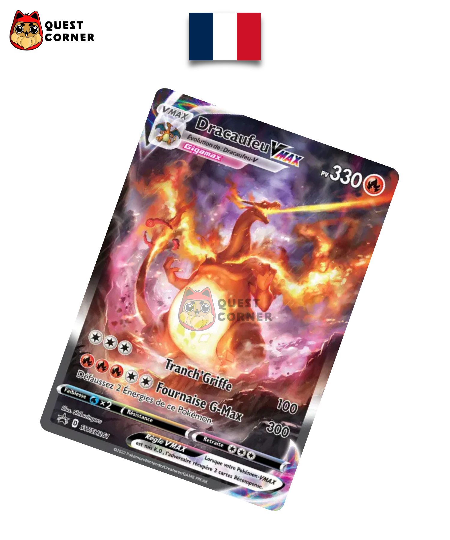 Dracaufeu-VMAX SWSH261 – Promo – Français – NM - Quest Corner