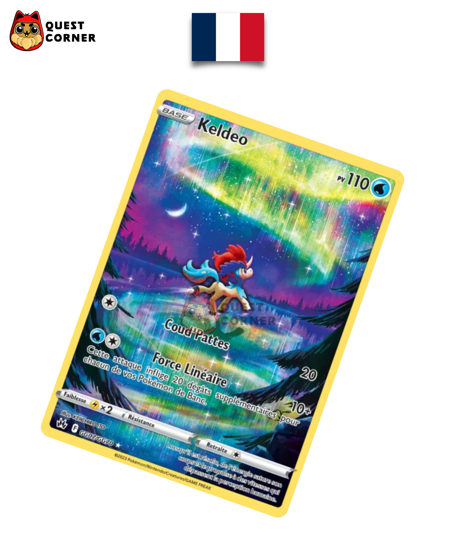Keldeo GG07/GG70 – Français – NM - Quest Corner