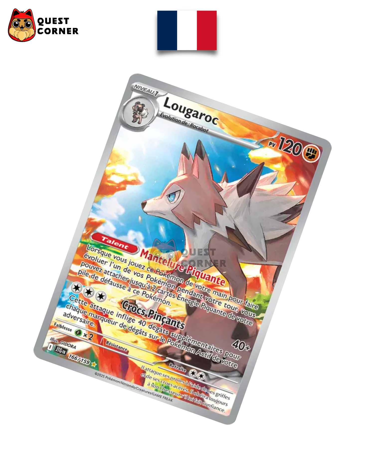 Lougaroc 166/159 – JTG – Français – NM - Quest Corner