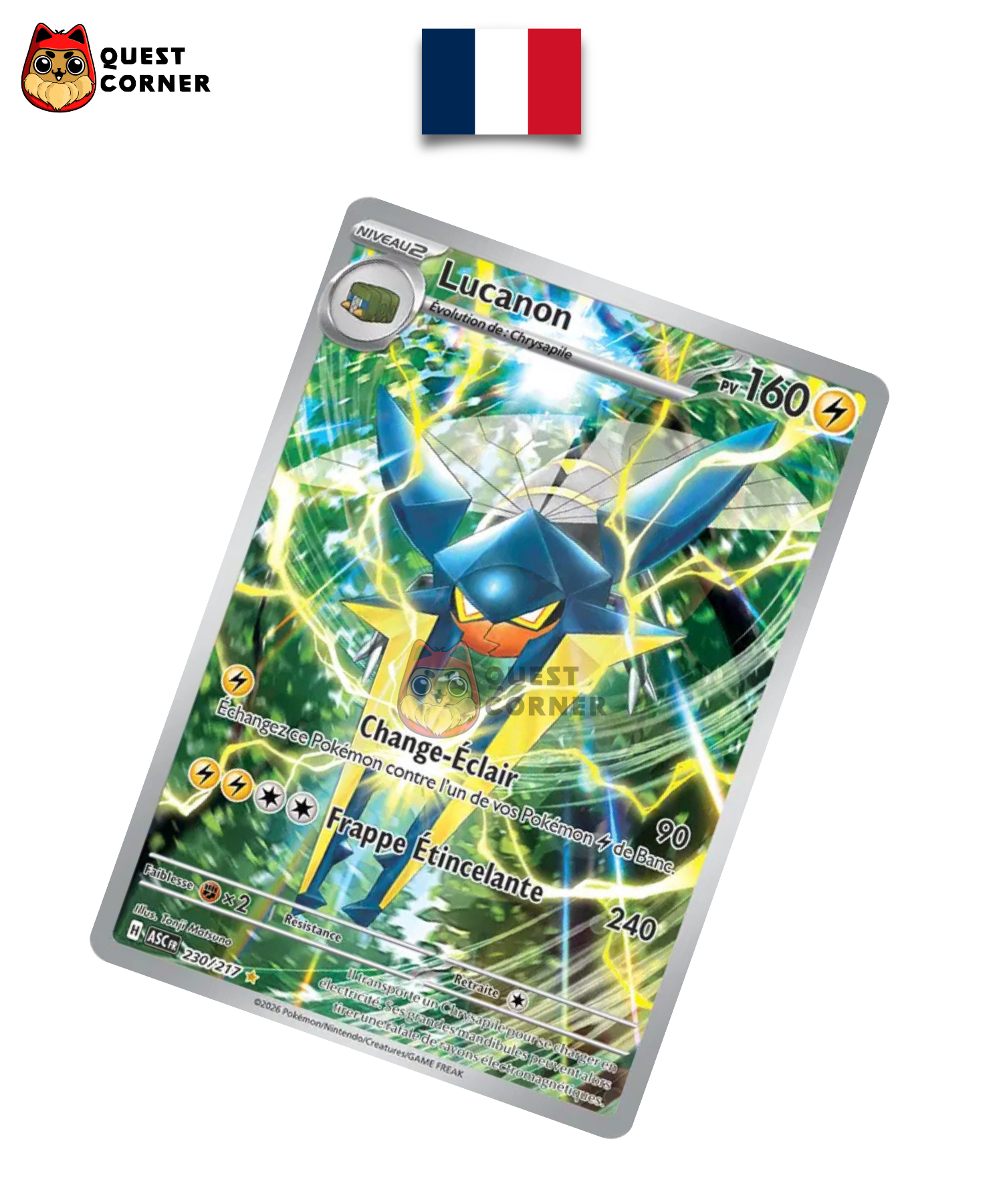 Lucanon 230/217 – OBF – Français – NM - Quest Corner