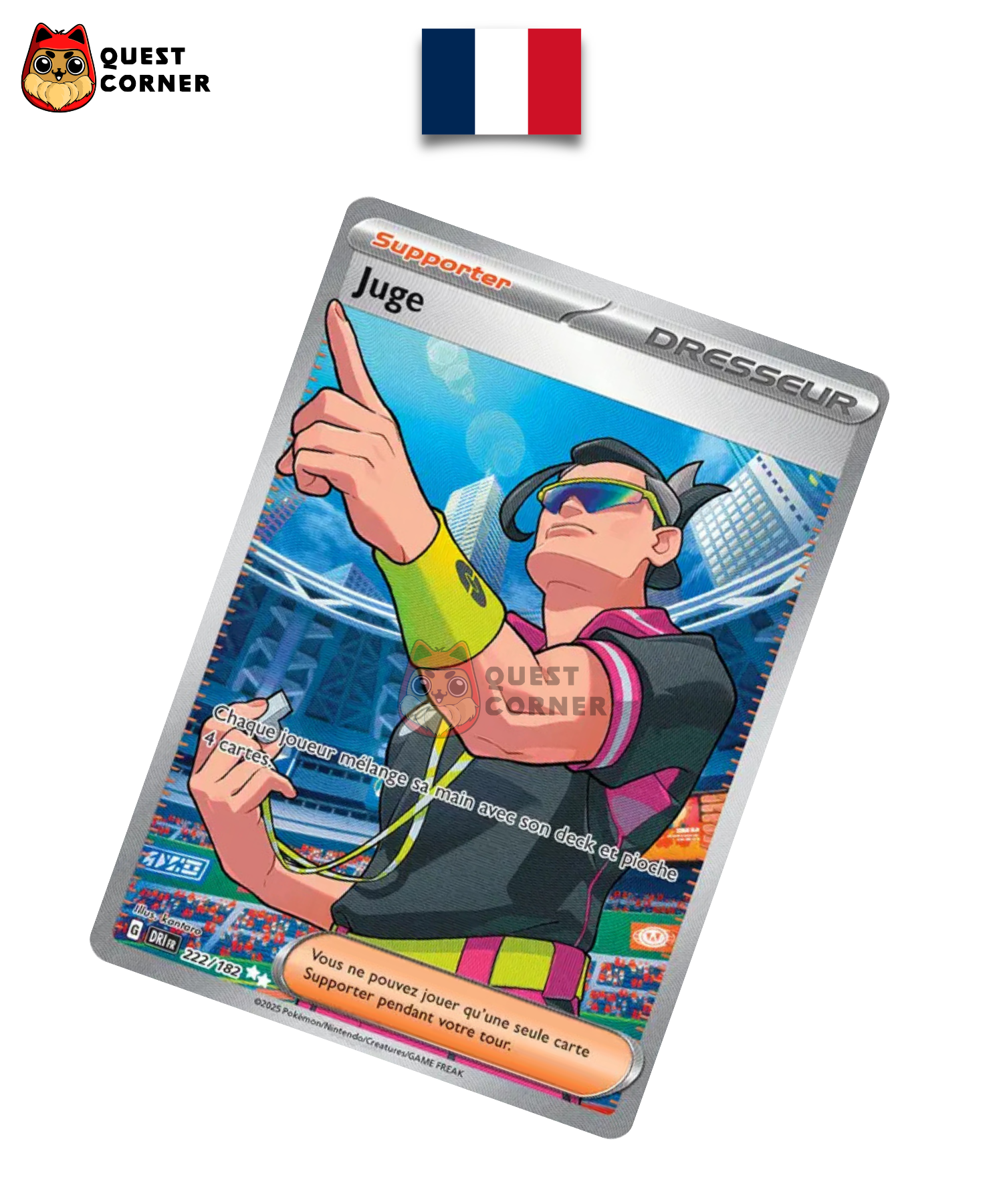 Juge 222/182 – DRI – Français – NM - Quest Corner