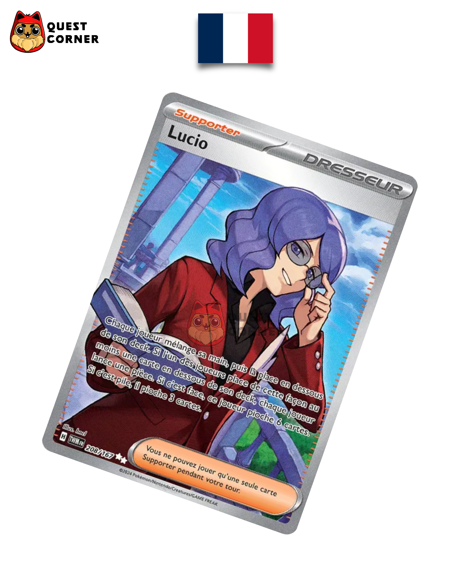 Lucio 208/167 – TWM – Français – NM - Quest Corner