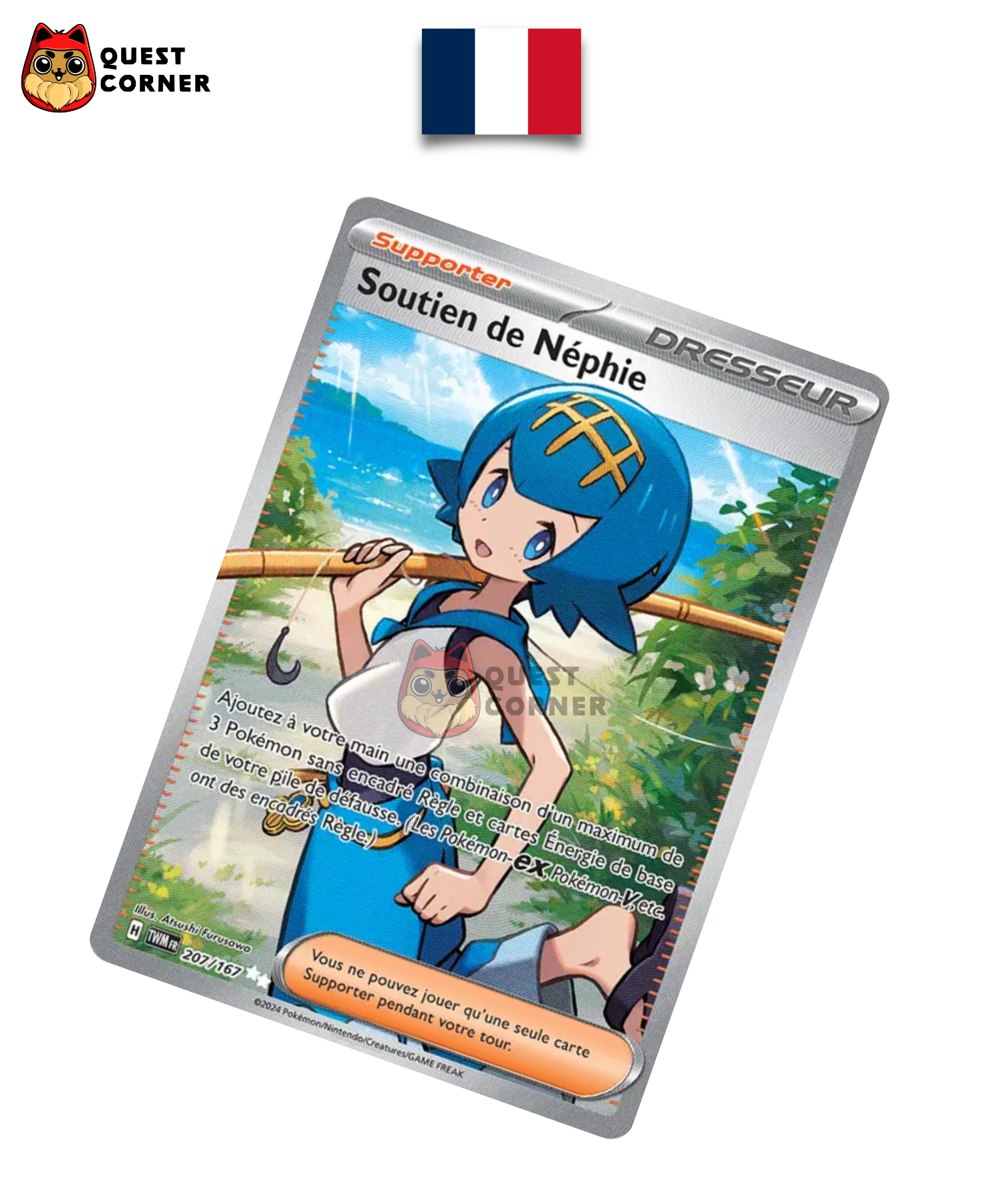 Soutien de Néphie 207/167 – TWM – Français – NM - Quest Corner