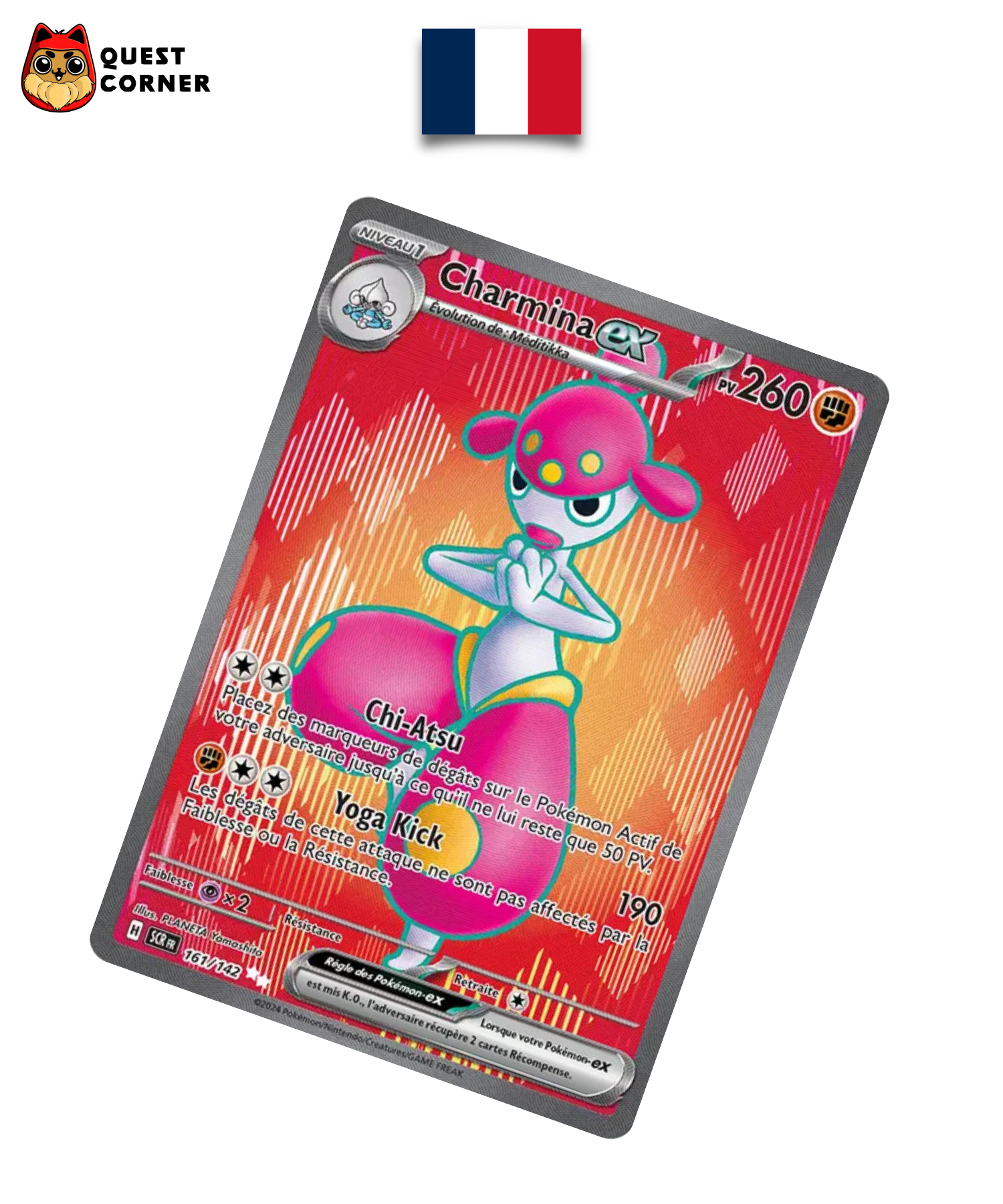 Charmina ex 161/142 – Couronne Stellaire – Français – NM - Quest Corner