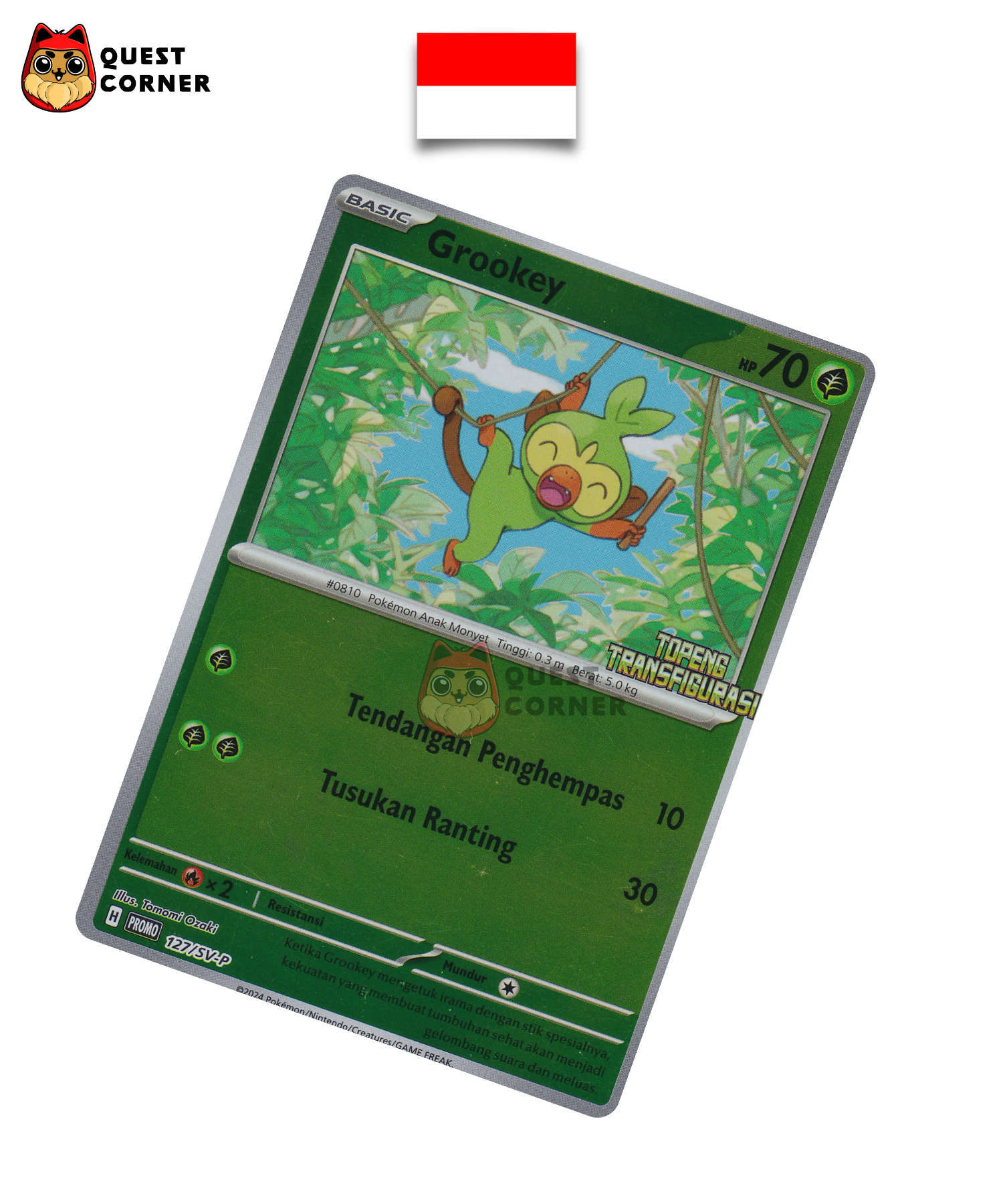Ouistempo 127/SV-P Toreng Transfigurasi Promo – Indonésien – NM - Quest Corner