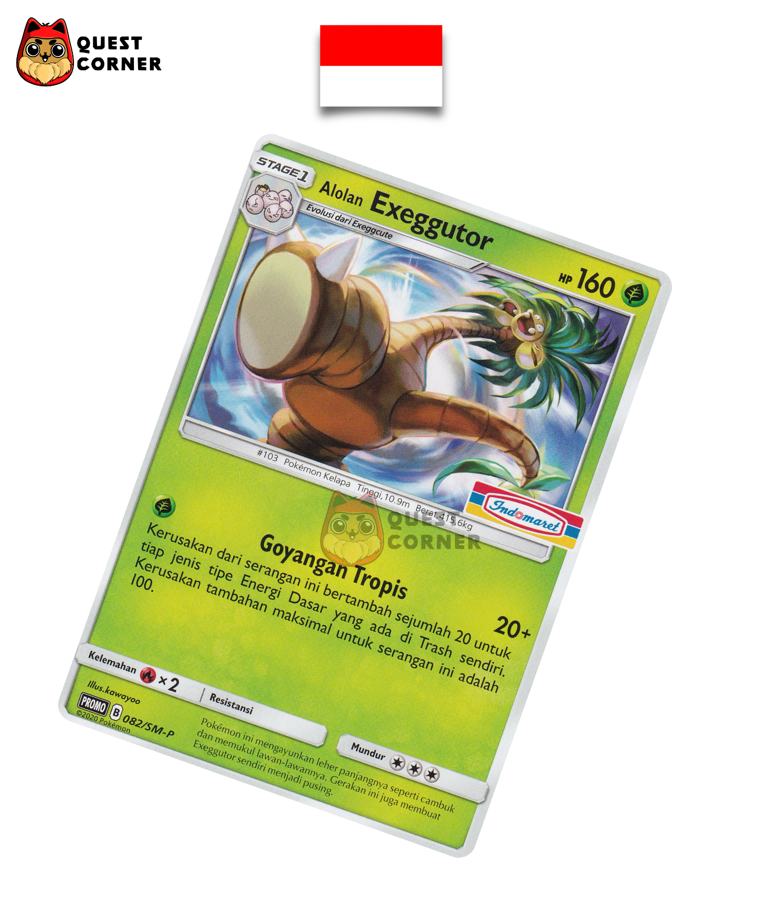 Noadkoko d'Alola 082/SM-P Indomaret Promo – Indonésien – NM - Quest Corner