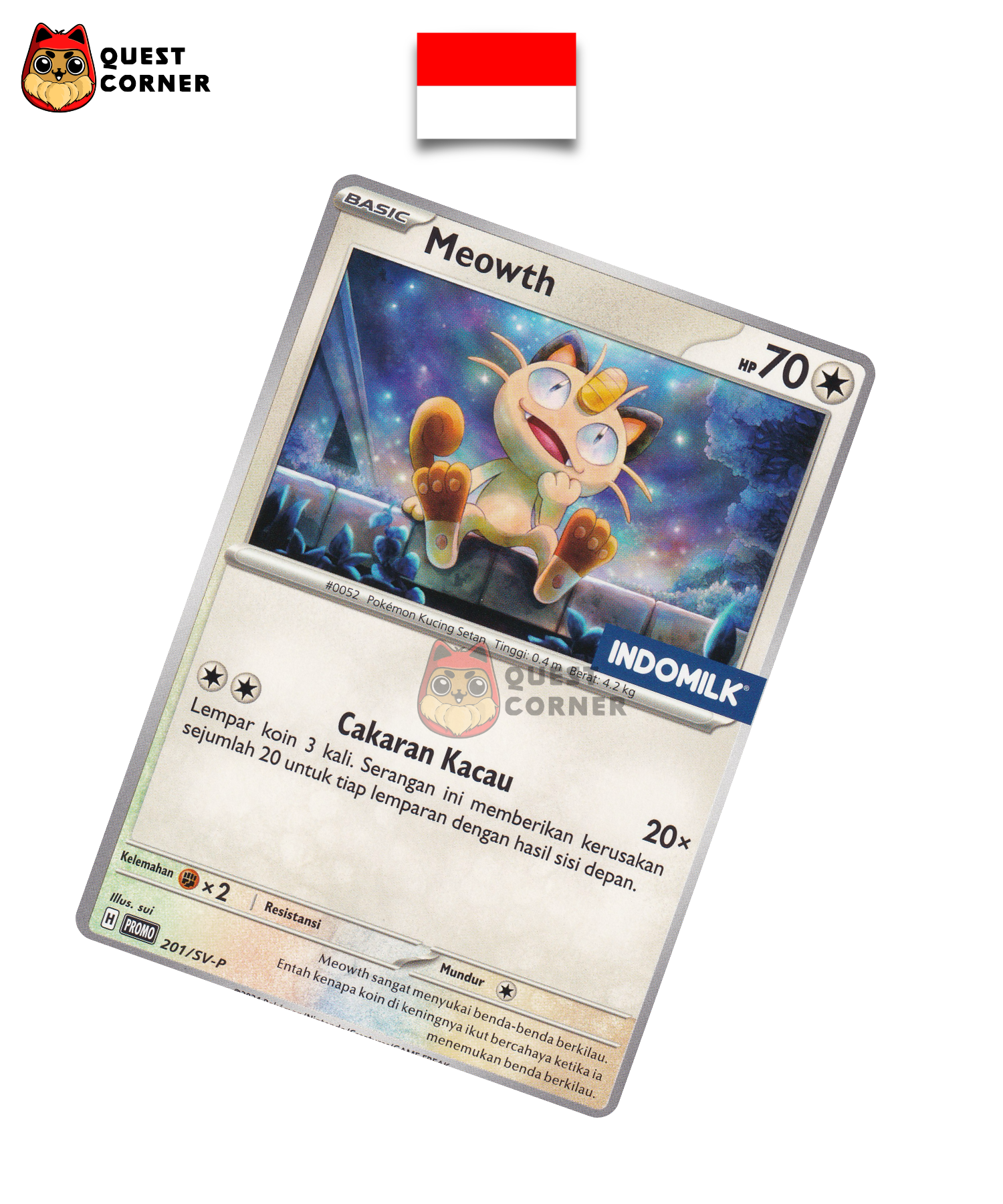 Miaouss 201/SV-P Indomilk Promo – Indonésien – NM - Quest Corner