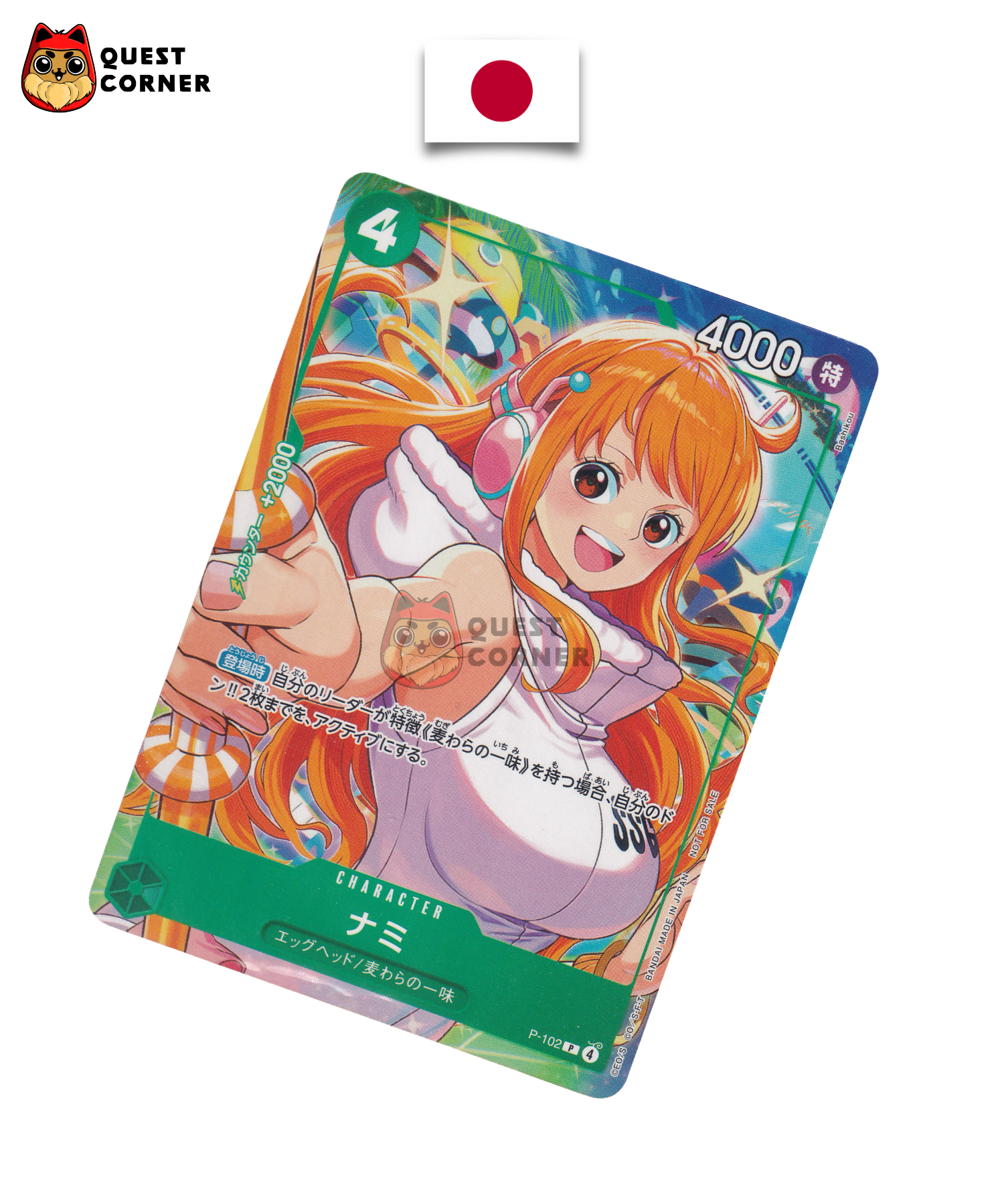Nami P-102 – Promo – Japonais – NM - Quest Corner