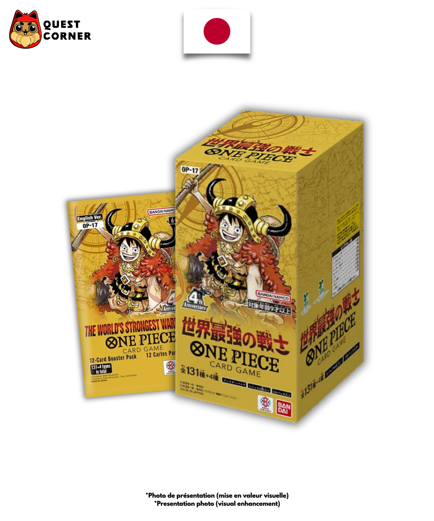 Display One Piece – The World's Strongest Warrior – OP17 – Japonais