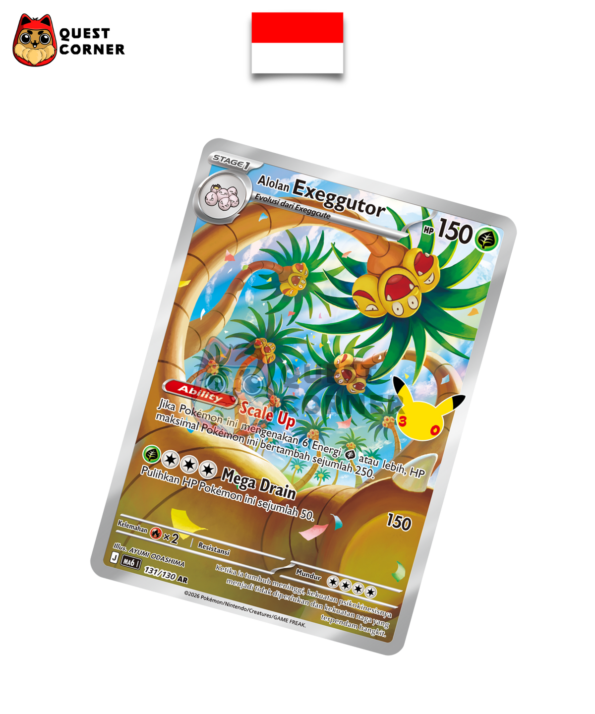 Noadkoko d'Alola 131/130 – MA6 I – AR – Indonésien - Quest Corner