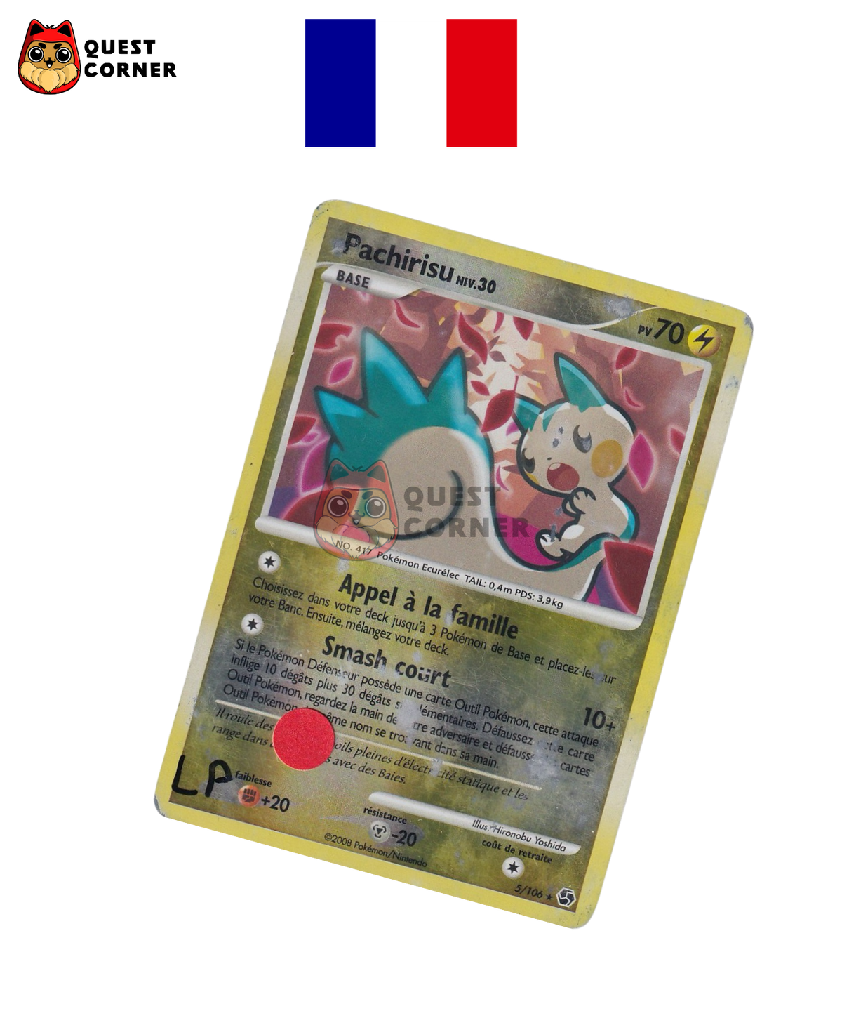 Pachirisu 005/106 – DP4 Duels au Sommets – Français