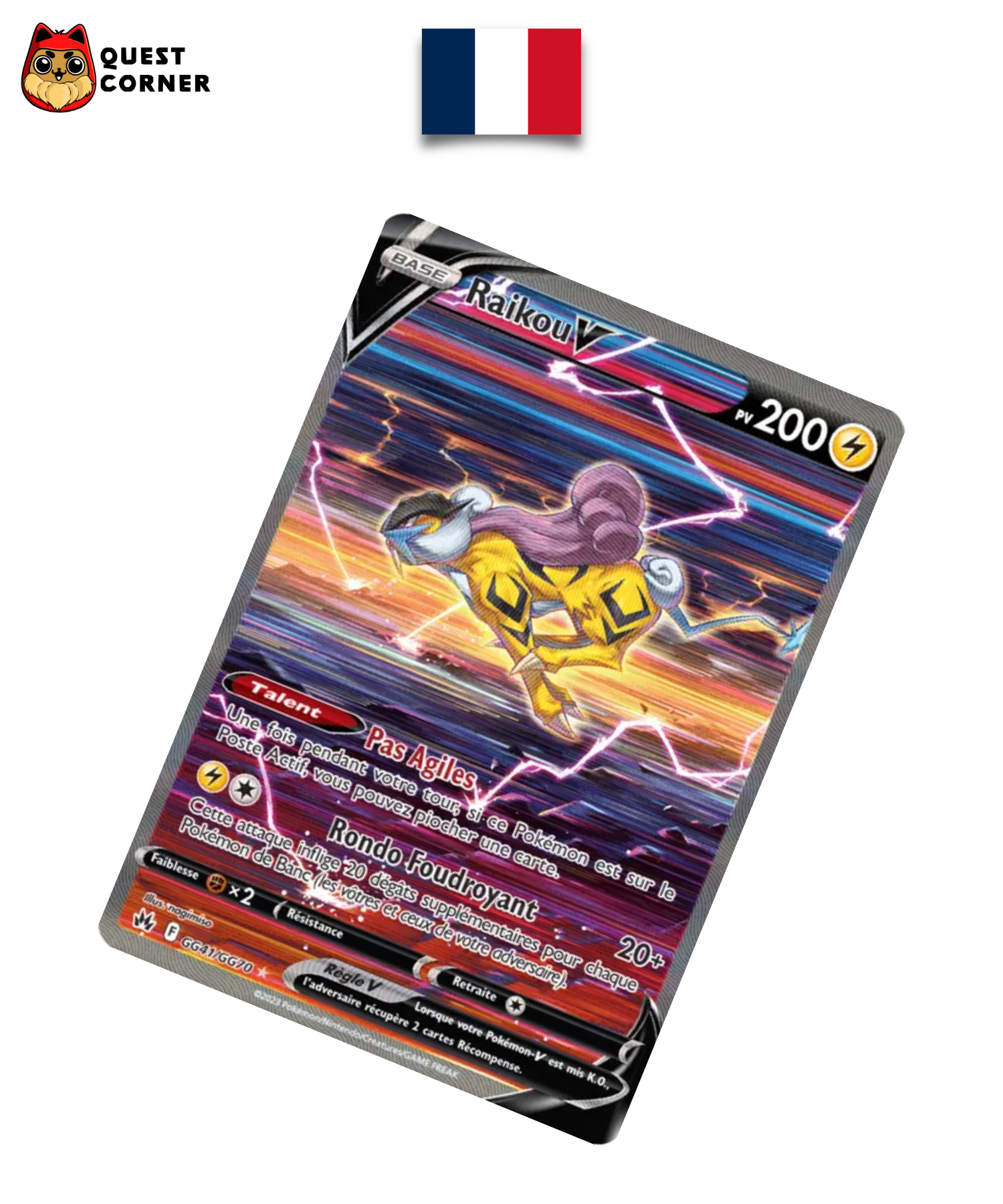 Raikou V GG41/GG70 – Zenith Supreme – Français – NM - Quest Corner