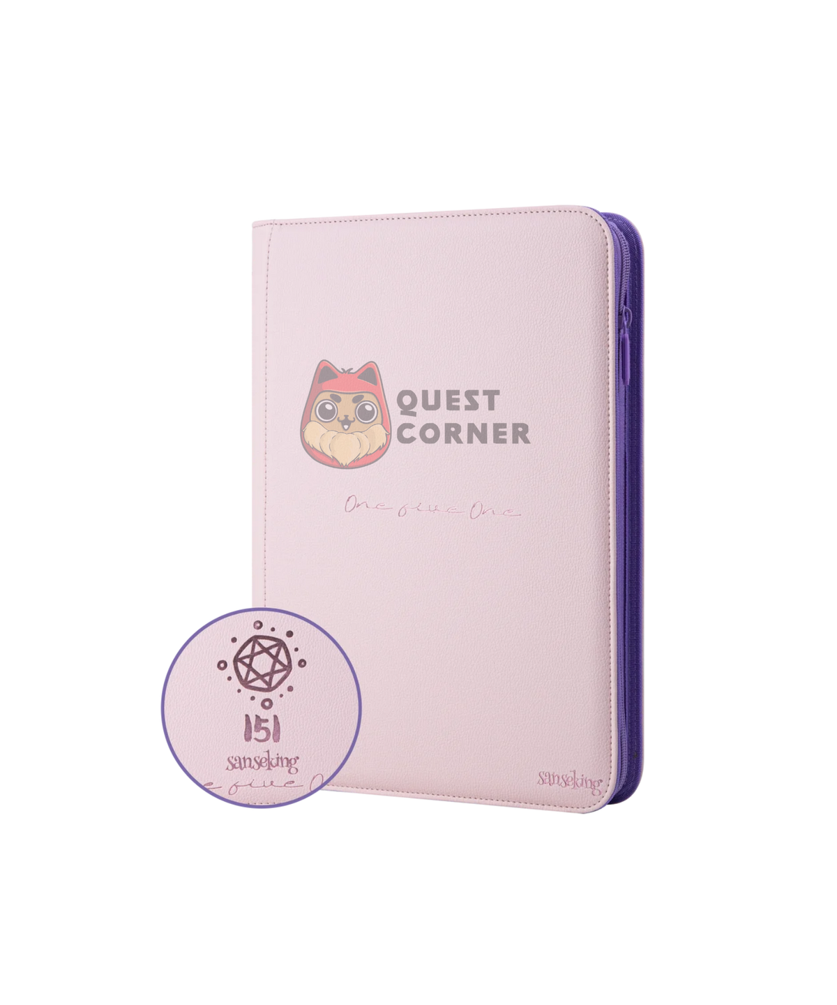 Accessoires TCG – 151 Rainbow Binder – 18-Pocket – 360 cartes Sanseking - Quest Corner