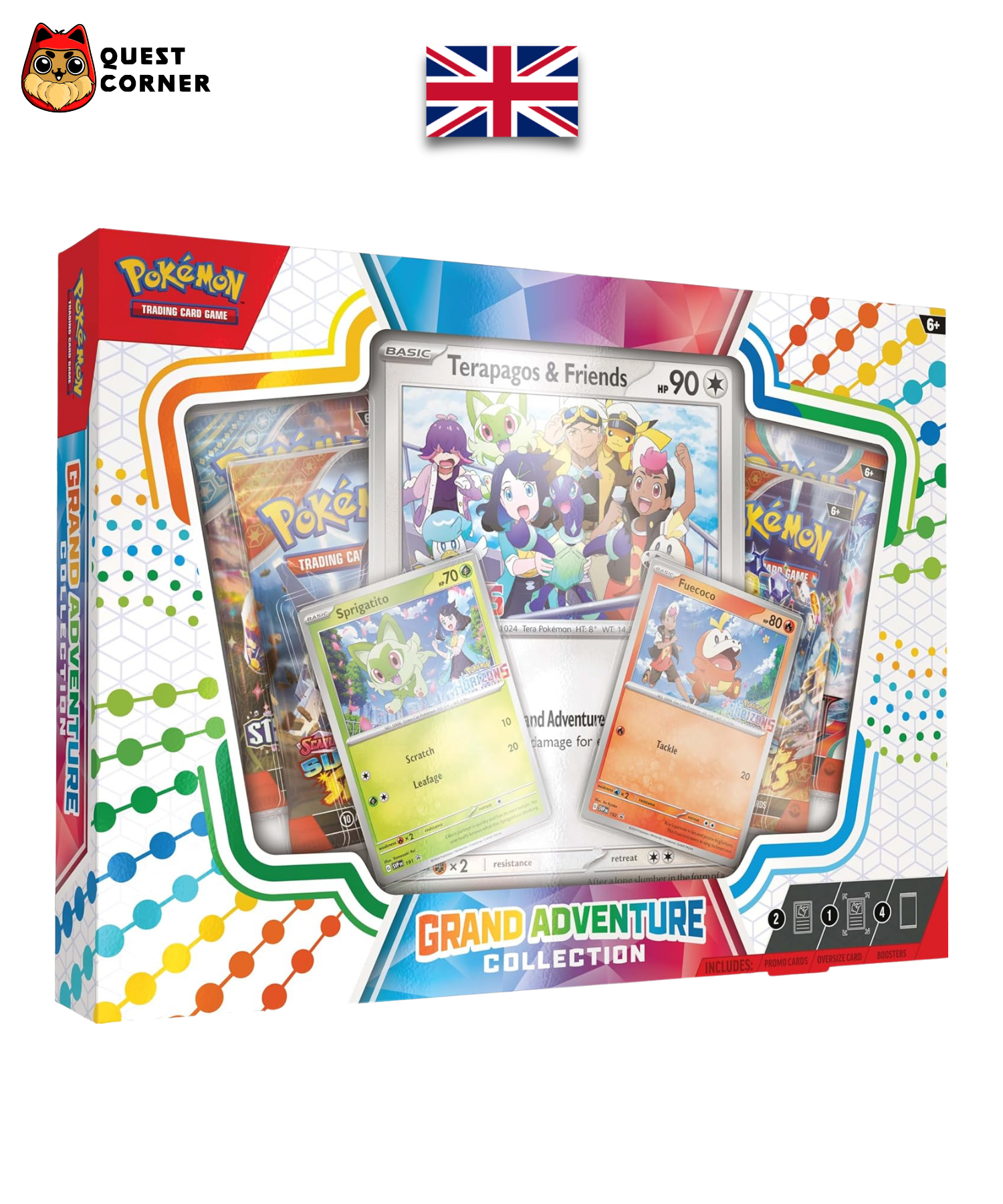 Coffret Pokemon – Grand Adventure Collection – Anglais - Quest Corner