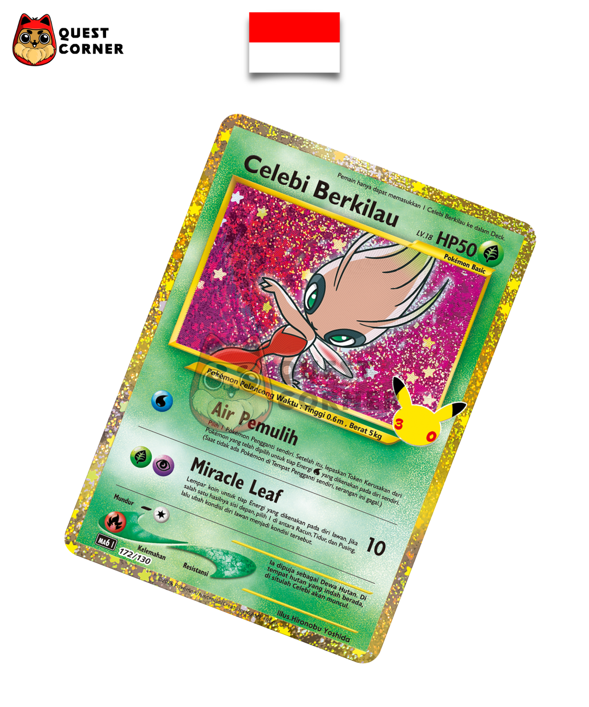 Celebi brillant 172/130 – MA6 – Indonésien - Quest Corner