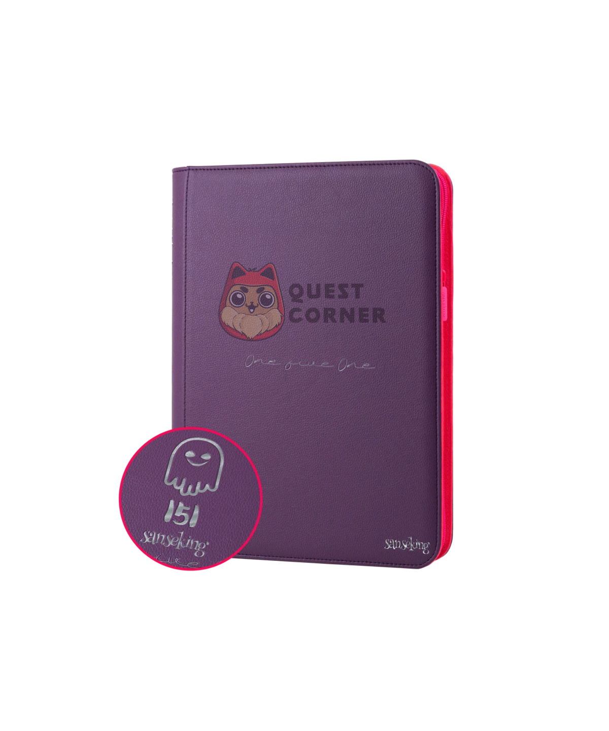 Accessoires TCG – 151 Rainbow Binder – 18-Pocket – 360 cartes Sanseking - Quest Corner