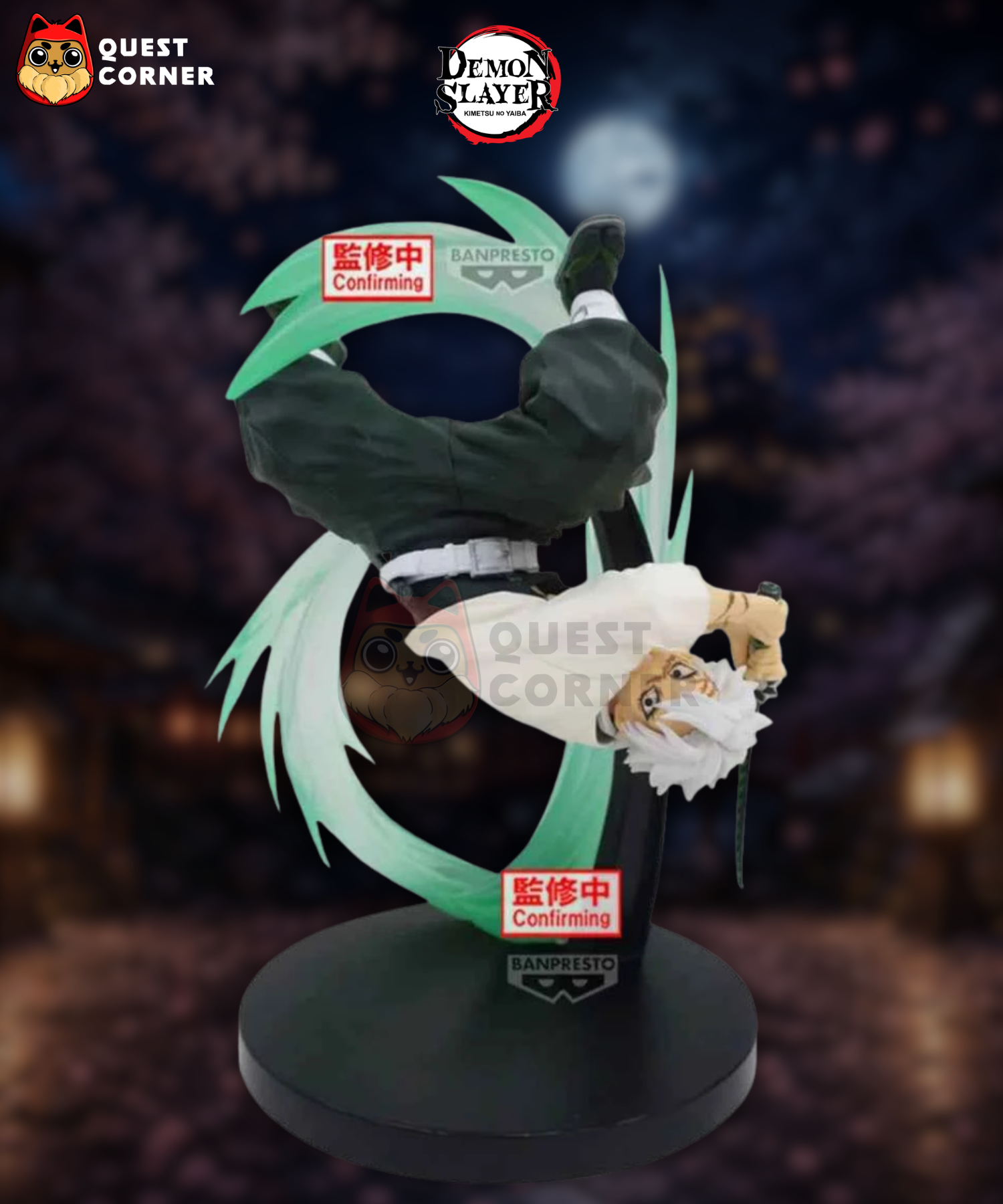 Figurine Sanemi Shinazugawa – Demon Slayer Kimetsu no Yaiba – Vibration Stars Plus – Banpresto - Quest Corner