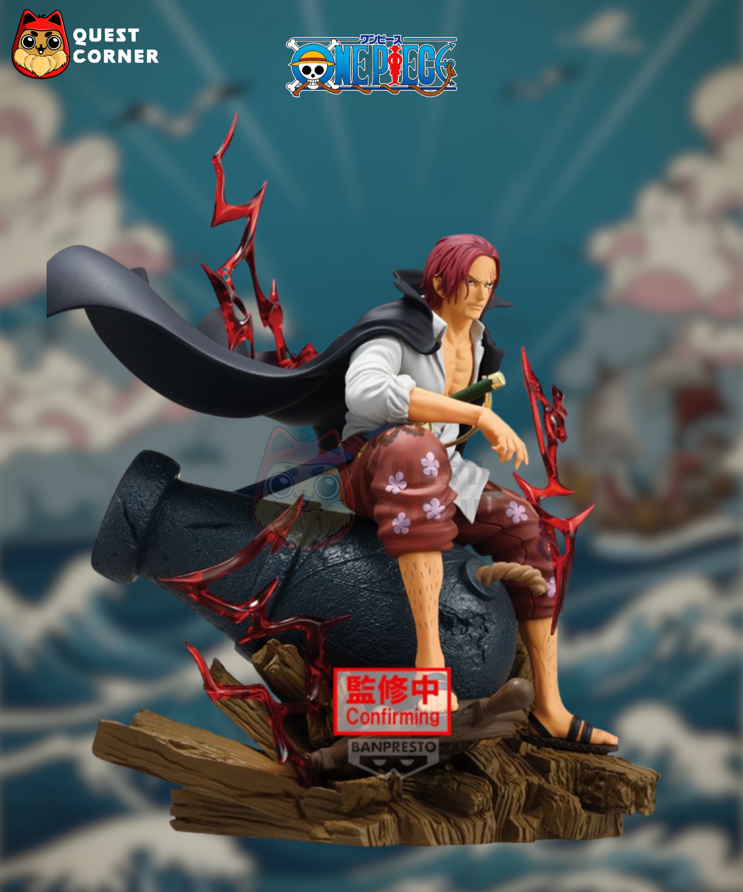 Figurine SHANKS – One Piece – THEORAMA SOUL – Banpresto