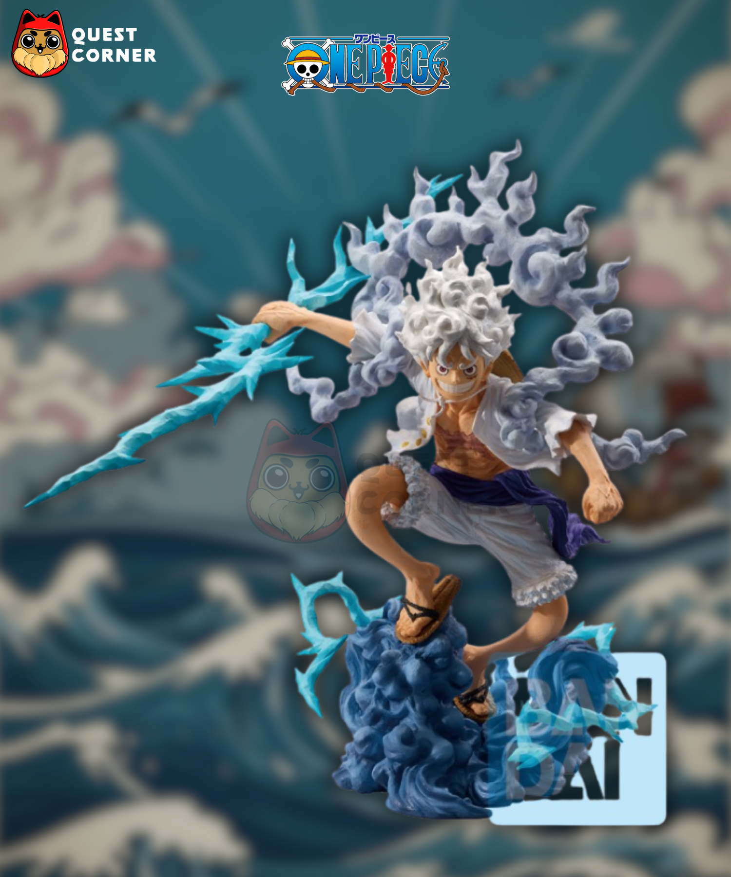 Figurine MONKEY.D.LUFFY GEAR 5 – One Piece – ICHIBANSHO DEVILS VOL.3 – Banpresto
