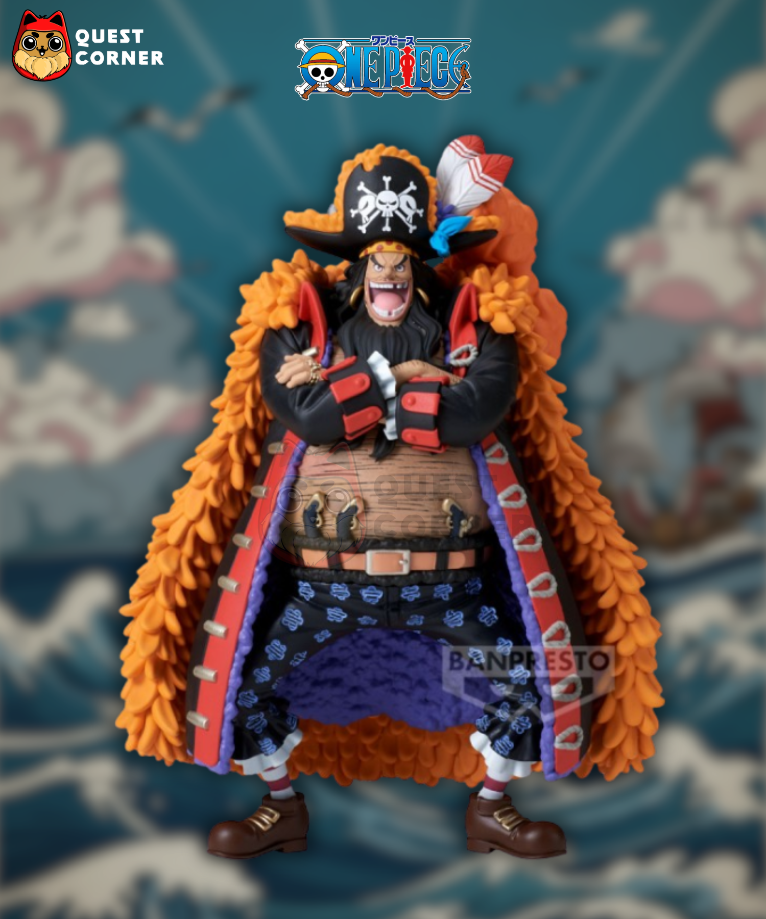 Figurine Marshall D. Teach – One Piece – DXF The Grandline Series Special – Banpresto - Quest Corner