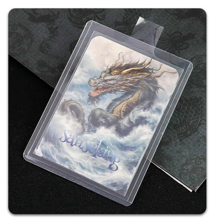 Accessoires TCG – Sleeve à languette x50 – Sanseking – 65×90mm – Transparent - Quest Corner