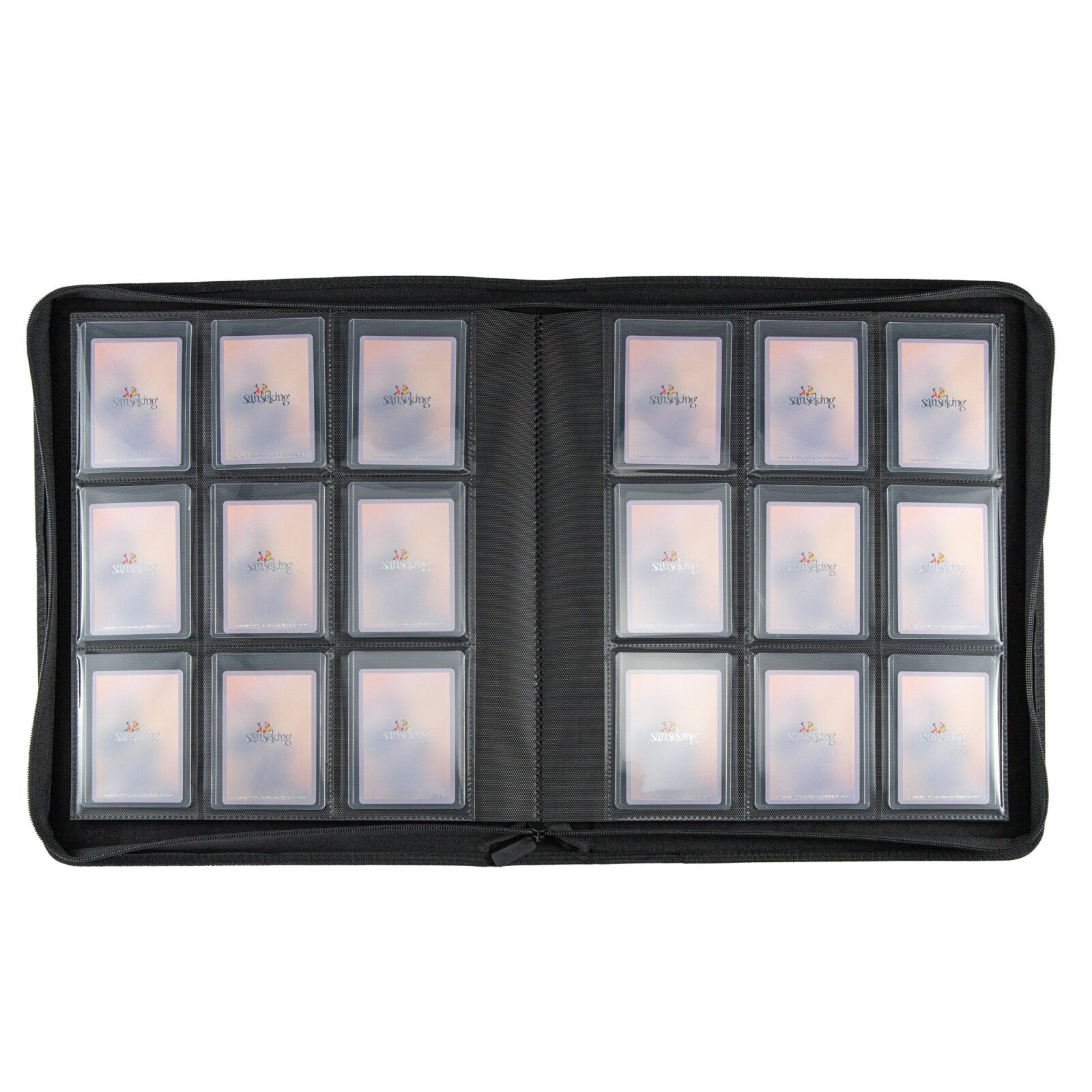 Accessoires TCG – Binder Toploader Zip 360 cartes – Sanseking - Quest Corner