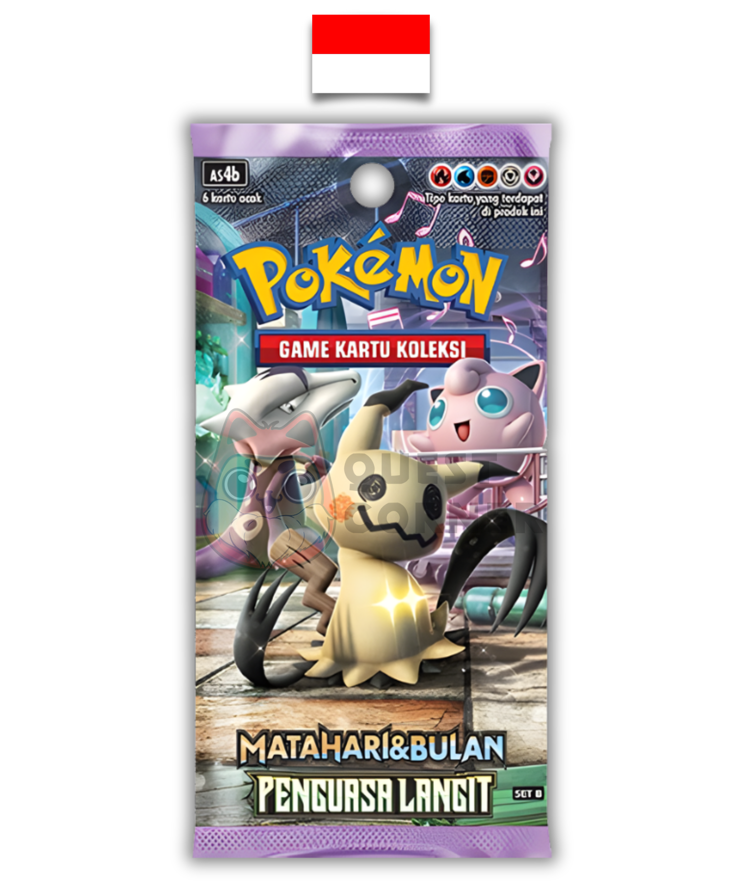 Booster Pokémon – Sky Ruler Set B - AS4b – Indonésien - Quest Corner