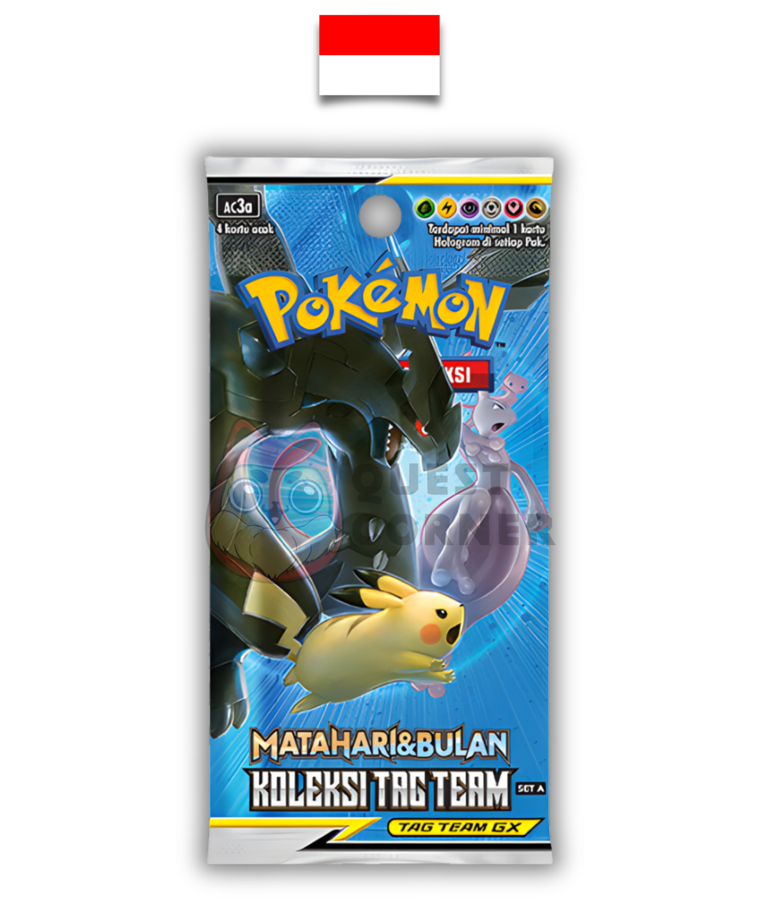 Booster Pokémon – Soleil & Lune Tag Team Collection - AC3a – Indonésien - Quest Corner