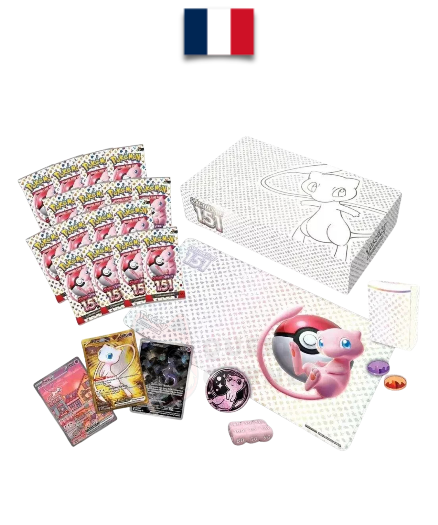 Coffret Ultra Premium Mew 151 EV3.5 – Écarlate & Violet – Pokémon FR – Scellé - Quest Corner